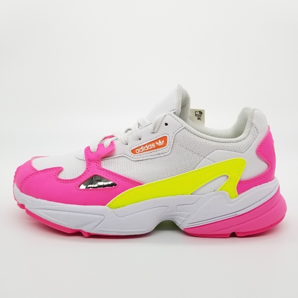 NEW Adidas Falcon Dad Sneakers Shock Pink Sz 8.5 - Picture 4 of 8
